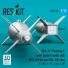 RESKIT RS72-0521 GBU-10 Paveway I laser guided bombs with BSU-4/B fin and BSU-3/B wing (2 pcs) (3D Printed) 1/72